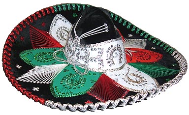 mexican flag sombrero