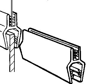 plastic h clips