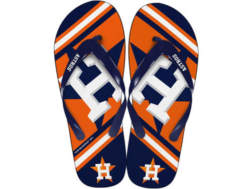 Flip Flop Slipper Unisex Big Logo - MLB Houston Astros