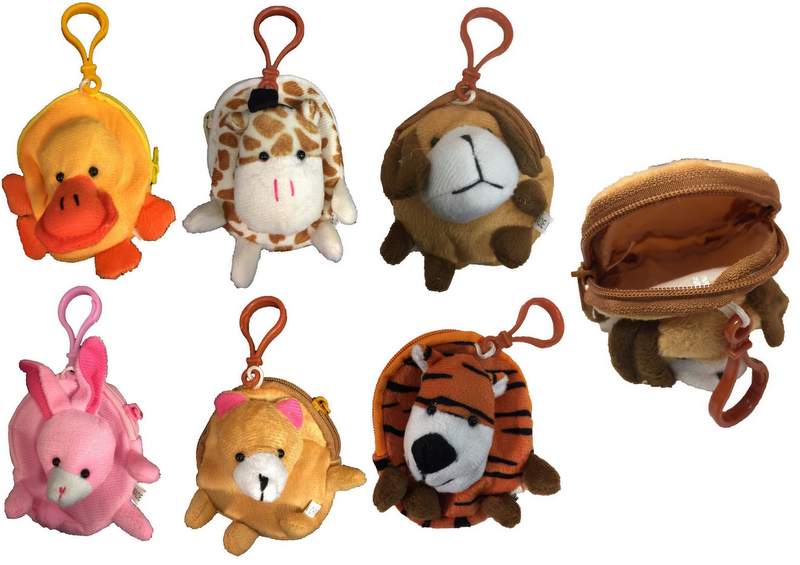 tiny stuffed animal keychains