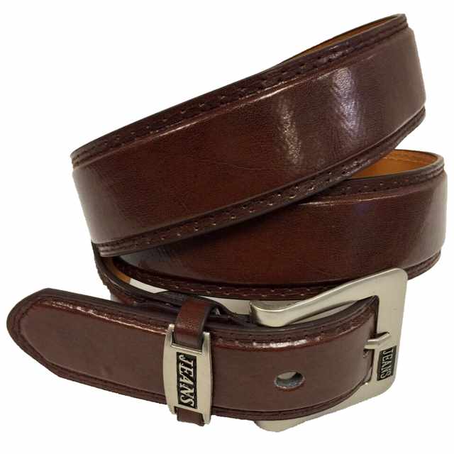 Wholesale Brown Jeans Leather Belt