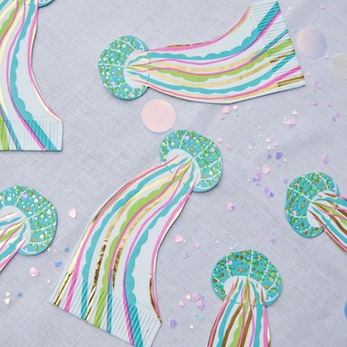 Jellyfish Napkins (16)