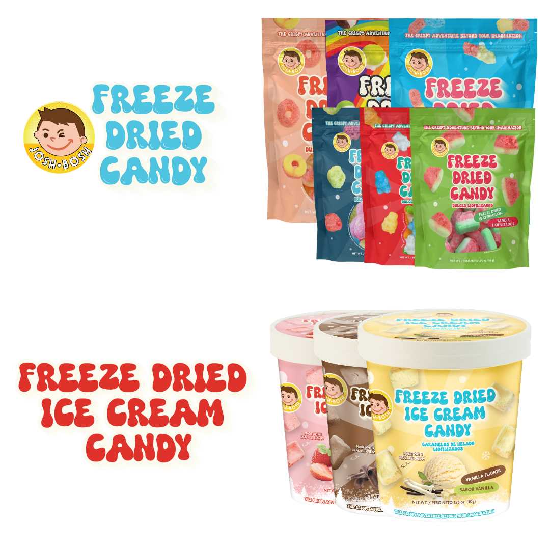 FREEZE DRIED CANDY & ICE-CREAM