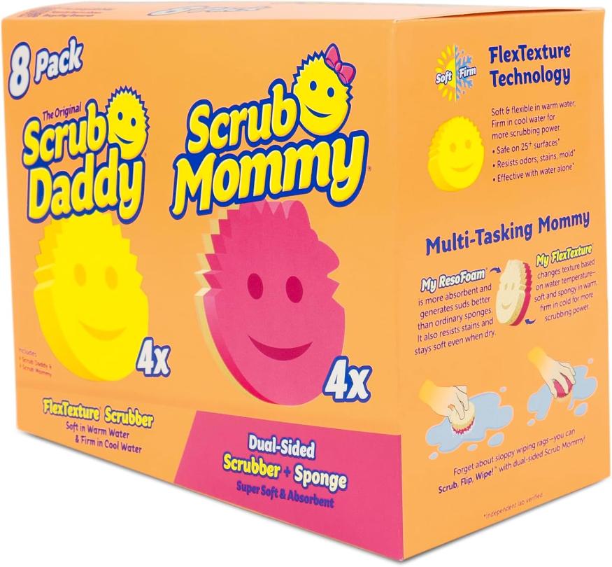 Scrub Daddy Sponges 8ct Mom