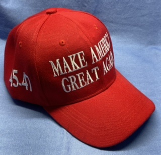 Trump MAGA Embroidered RED Cap