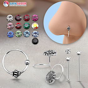 Wholesale silver Nose Rings