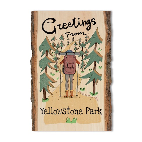 Live Edge Postcard, Magnet or Tag