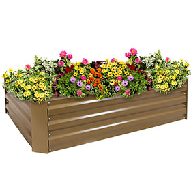 47" Steel Raised Garden Bed