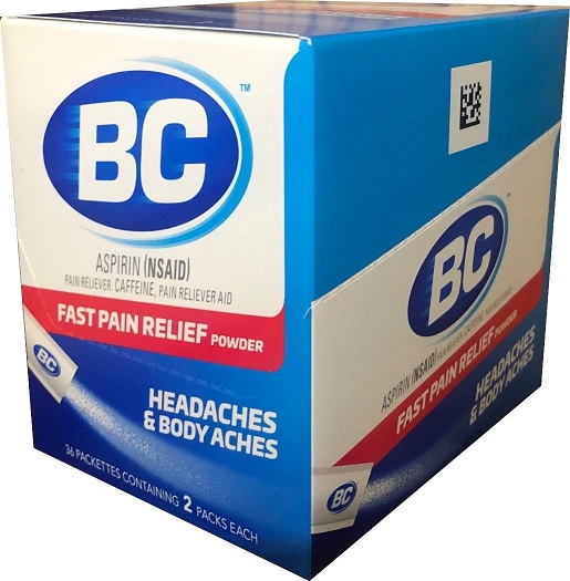 BC Powder Headache 36/ct 2pk