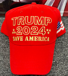 Trump Red Save Amercia CAPS