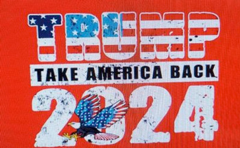 Trump 2024 RedTake America Back 3 x 5 FLAGs