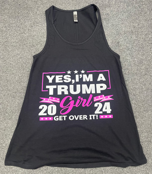 Yes, I'm a Trump Girl Tank Tops