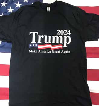 Trump 2024 Plus Size T-SHIRTs (Size 3XL)