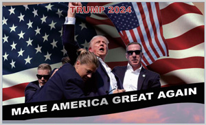 Trump 2024 USA Rally 3 x 5 FLAGS