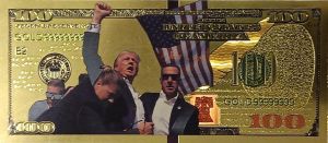 Trump GOLD Bill Collectible Fight