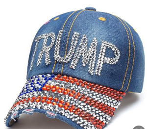 Trump RHINESTONE CAPs