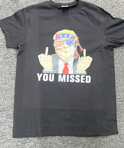 TRUMP You Missed SHIRTS (black)