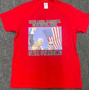 Still Standing Trump SHIRTs (Red)