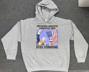 Trump Still Standing Hoodies