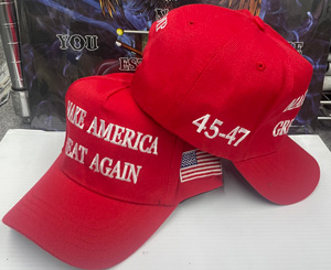 Red 45-47 MAGA CAPS