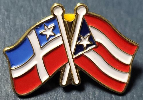 PUERTO RICO FLAGS ''LARES-PR'' PIN