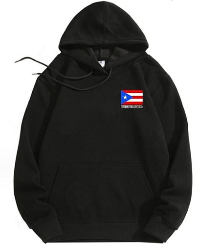 PUERTO RICO BLACK HOODED