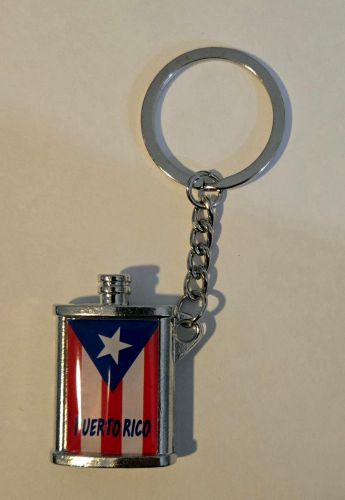 PUERTO RICO FLAG HIP FLASK