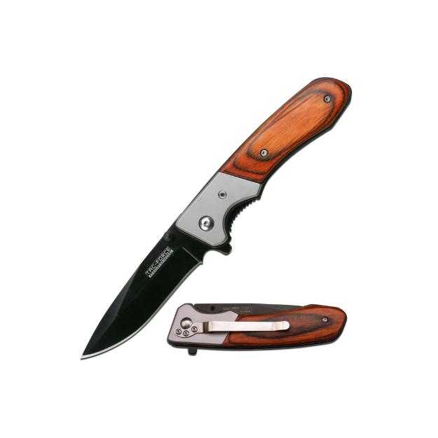 TAC-FORCE - SPRING ASSISTED KNIFE Pocket Clip Also Included-