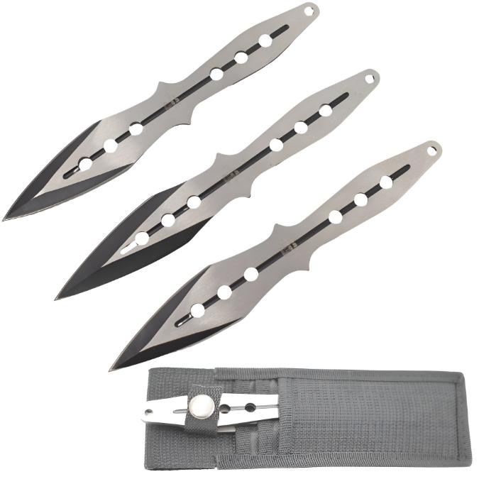 Snake Eye Tactical 3PC Throwing KNIVES Set SE-1967-S3-P1