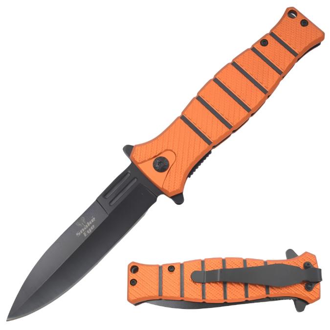 Snake Eye Tactical Spring Assist knife SE-1966OR-BK