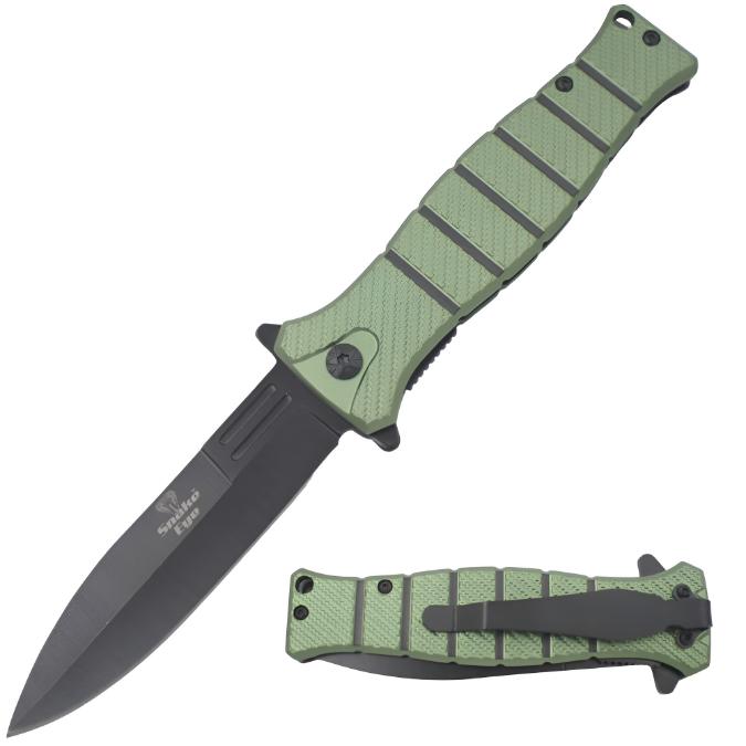 Snake Eye Tactical Spring Assist knife SE-1966GN-BK