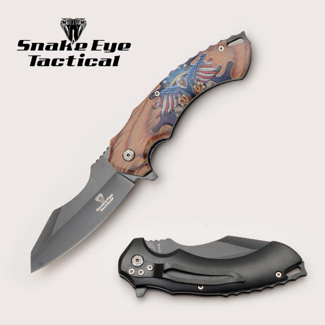 SNAKE Eye Tactical 1359D6 Spring Assist Knife