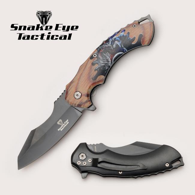 Snake Eye Tactical 1359D8 Spring Assist Knife