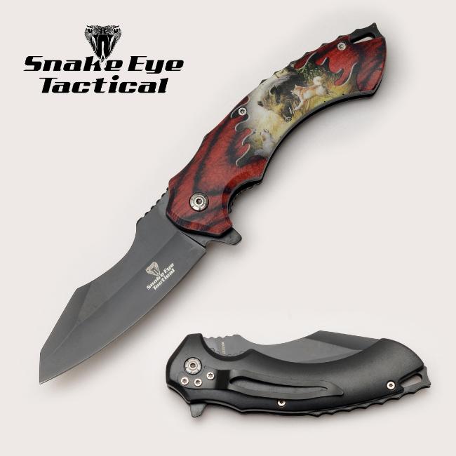 Snake Eye Tactical 1359D10 Spring Assist Knife