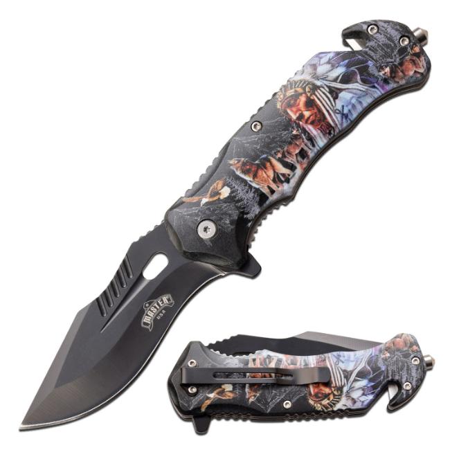 Master USA Spring Assist Knife MU-A116I