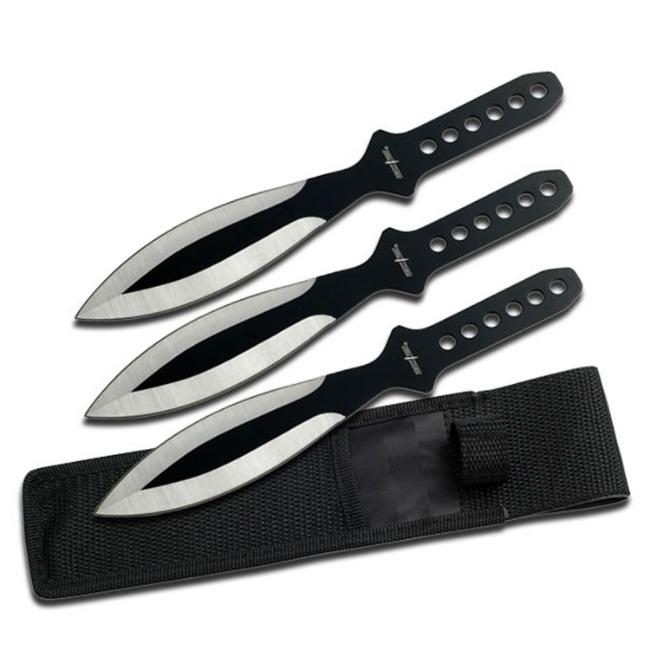 Perfect Point 9'' Throwing KNIFE Set of 3 PP-114-3SB