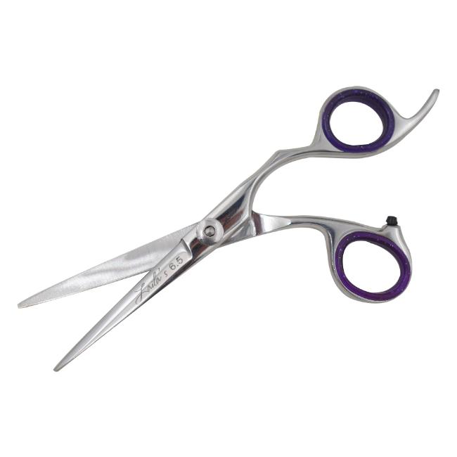 Laila's Professional Barber SCISSOR Silver Finish L-404SL