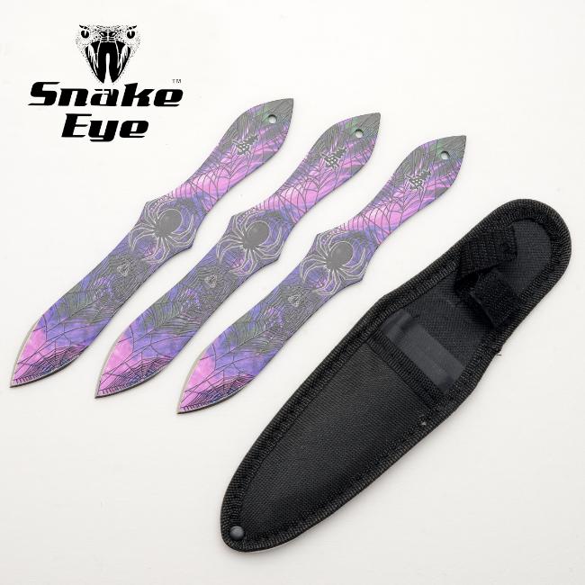 Snake Eye Tactical 3 PC THROWING KNIFE Set SE-074PK