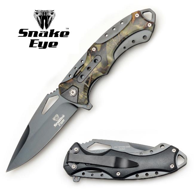 Snake Eye Tactical 1353D6 Spring Assist KNIFE