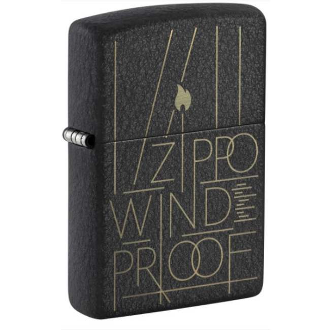 Line Art Zippo Design LIGHTER