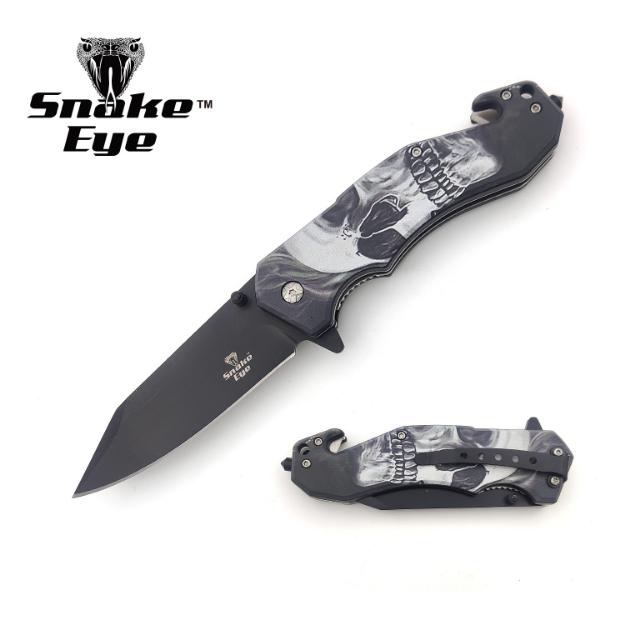 Snake Eye Tactical Rescue Style A Spring Assist Knife