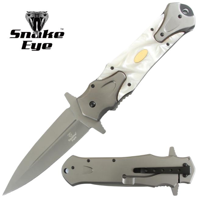 Snake Eye Tactical Jumbo Spring Assist KNIFE SE-5321GW