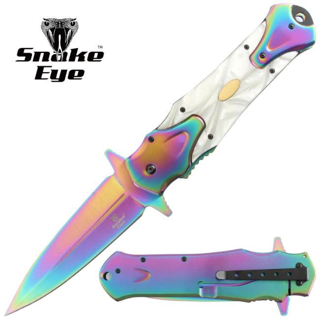 Snake Eye Tactical Jumbo Spring Assist KNIFE SE-5321RW