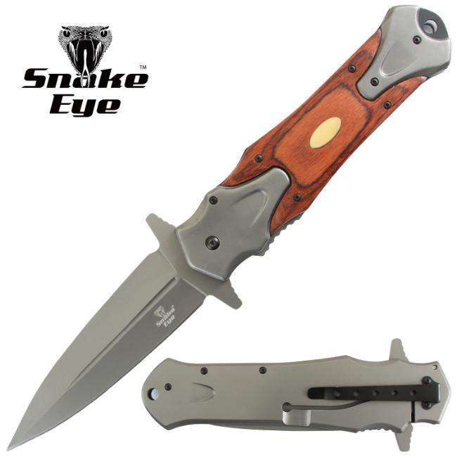 Snake Eye Tactical Jumbo Spring Assist KNIFE SE-5321GWD