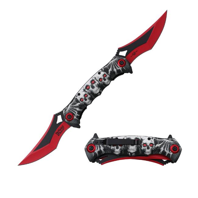 Dark Fantasy Blades Twin Blade Fantasy Spring Assist KNIFE 183RD