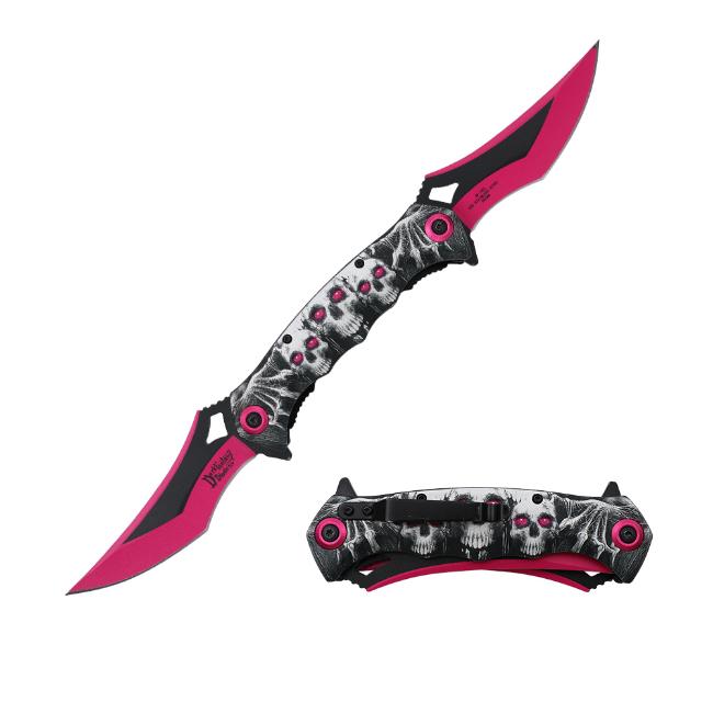 Dark Fantasy Blades Twin Blade Fantasy Spring Assist KNIFE 183PK