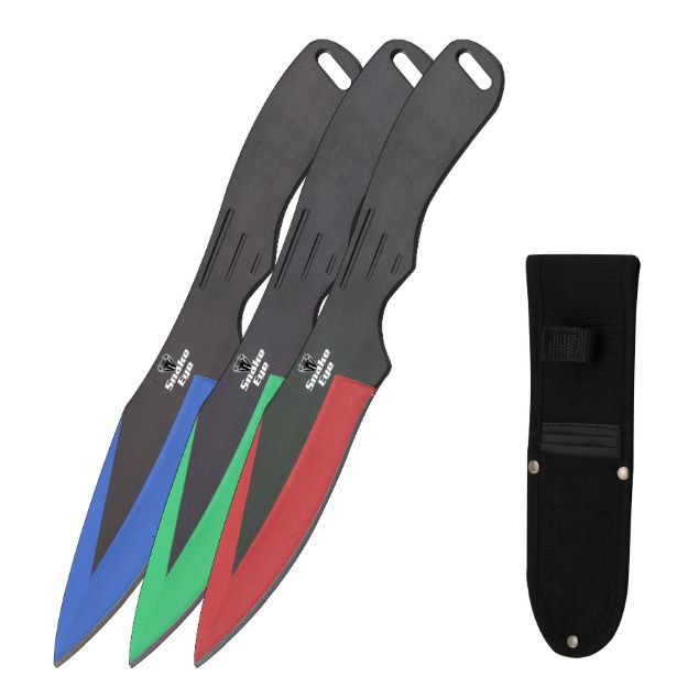 Snake Eye Tactical 3PC Throwing KNIVES Set SE-TK2-1