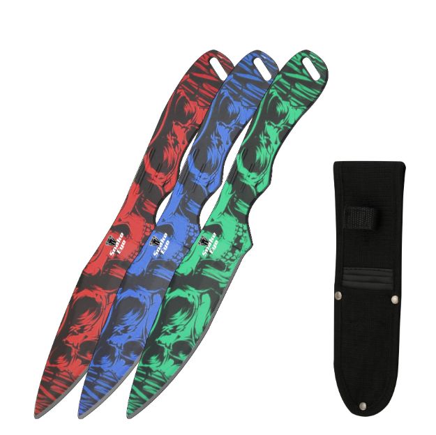 Snake Eye Tactical 3PC Throwing KNIVES Set SE-TK2-2