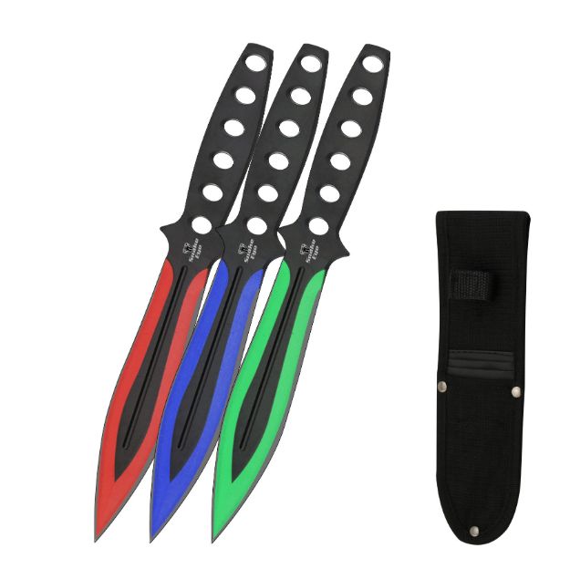 Snake Eye Tactical 3PC Throwing KNIVES Set SE-TK4-2