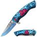 Snake Eye Tactical 7'' Cupid Heart Ladies Pocket KNIFE